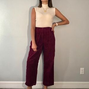 ‼️❗️SOLD❗️‼️80’s corduroy pants